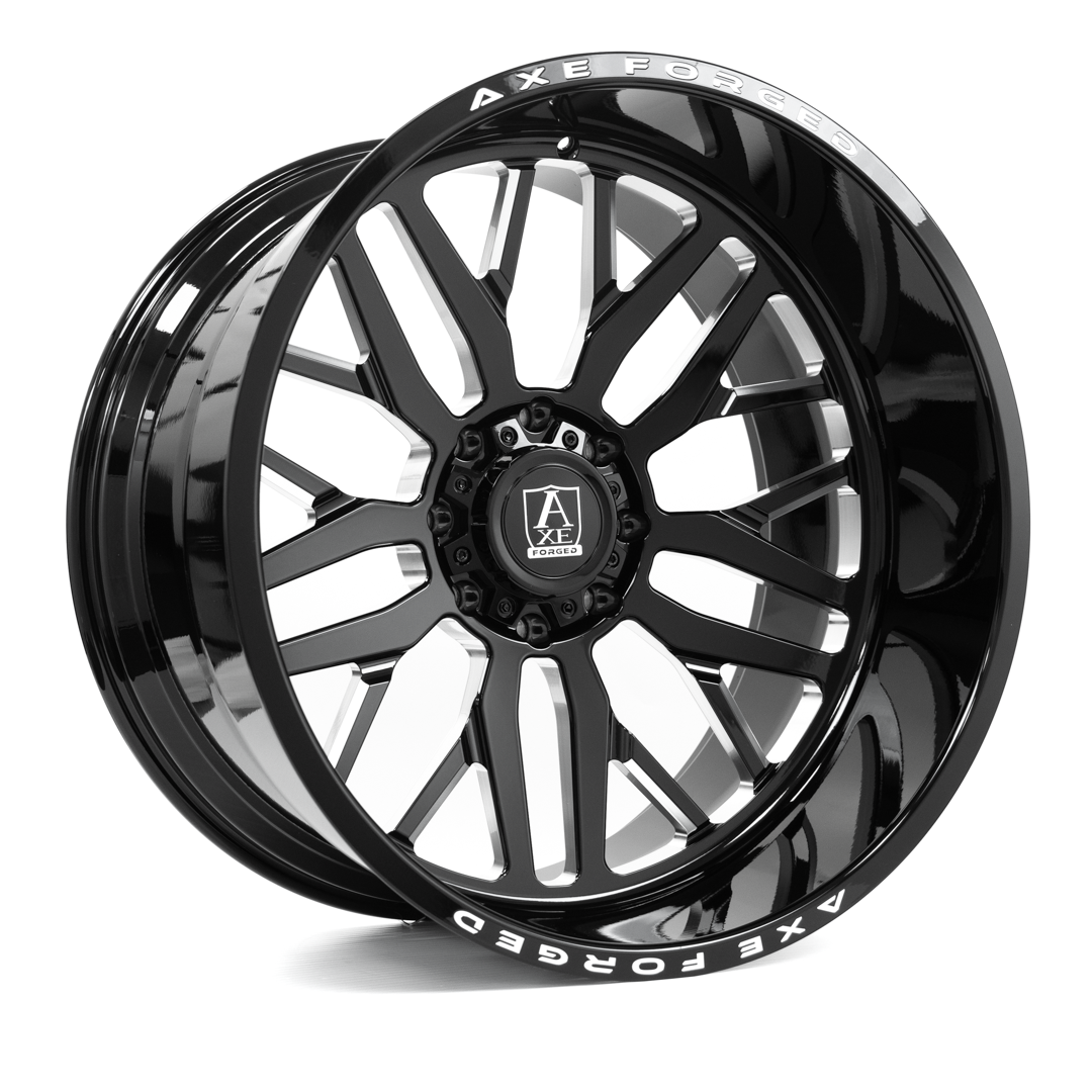 AXE WHEELS AF11 Forged - GLOSS BLACK MILLED