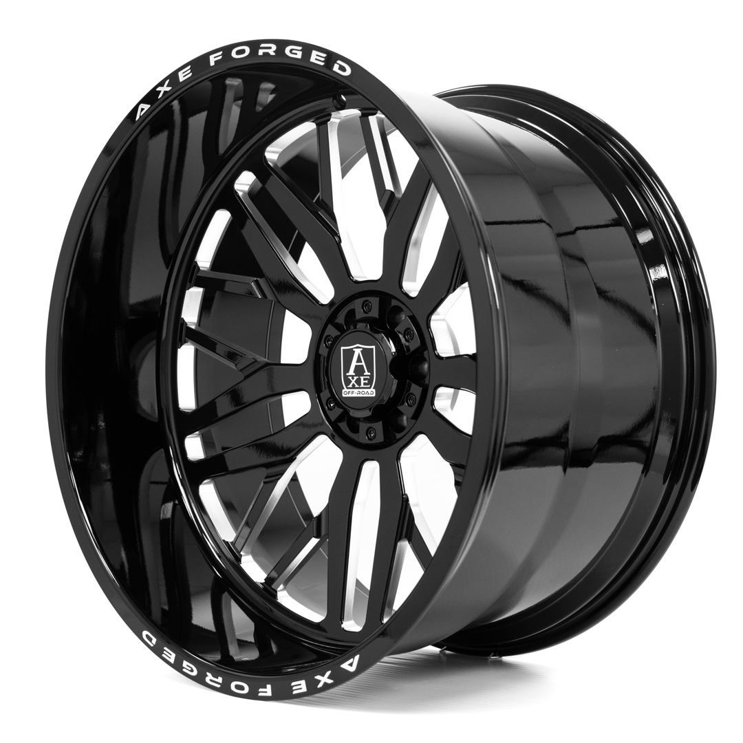 AXE WHEELS AF11 Forged - GLOSS BLACK MILLED