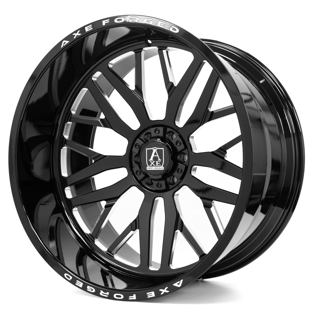 AXE WHEELS AF11 Forged - GLOSS BLACK MILLED
