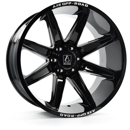 AXE WHEELS ARTEMIS - GLOSS BLACK MILLED