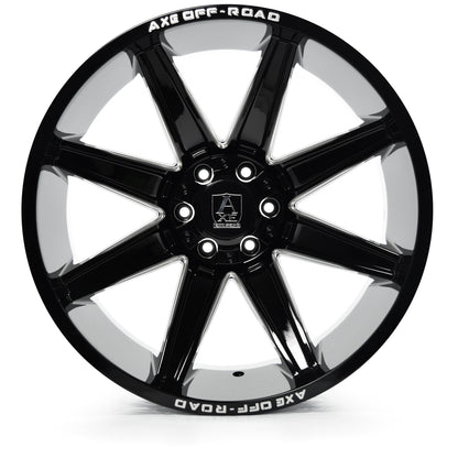 AXE WHEELS ARTEMIS - GLOSS BLACK MILLED