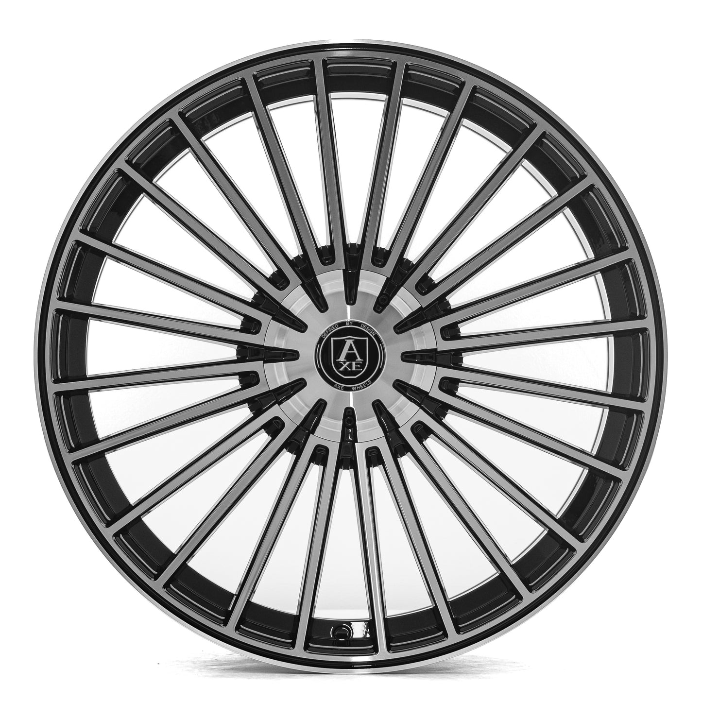 AXE WHEELS EX50 - BLACK AND POLISHED FACE