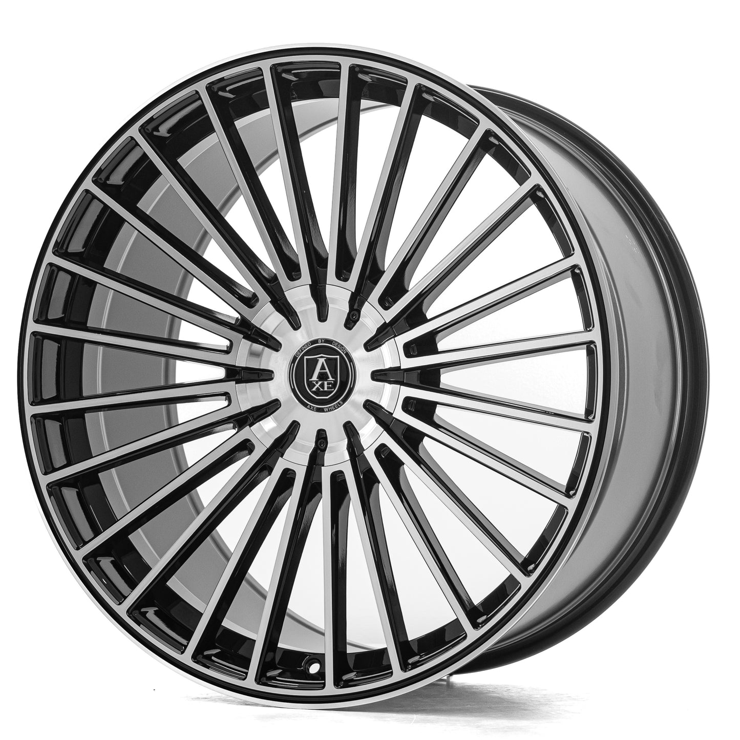 AXE WHEELS EX50 - BLACK AND POLISHED FACE