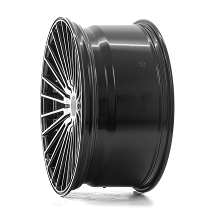AXE WHEELS EX50 - BLACK AND POLISHED FACE