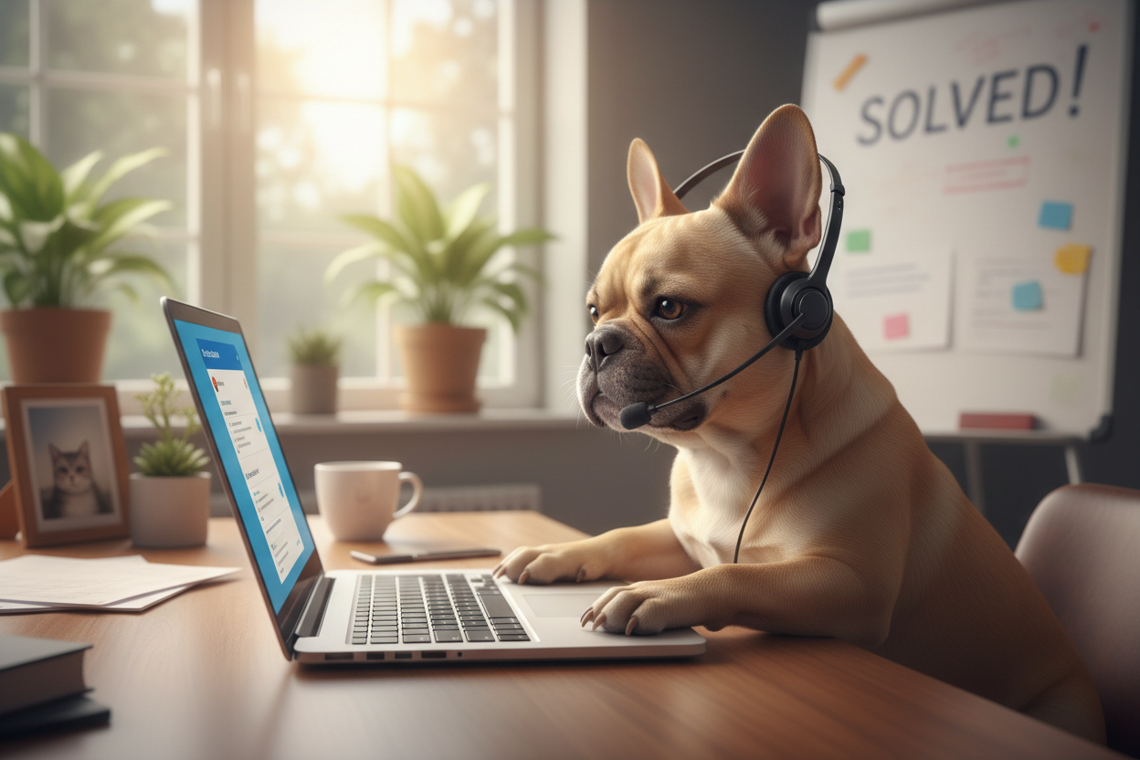 can you make the dog more realistic looking?