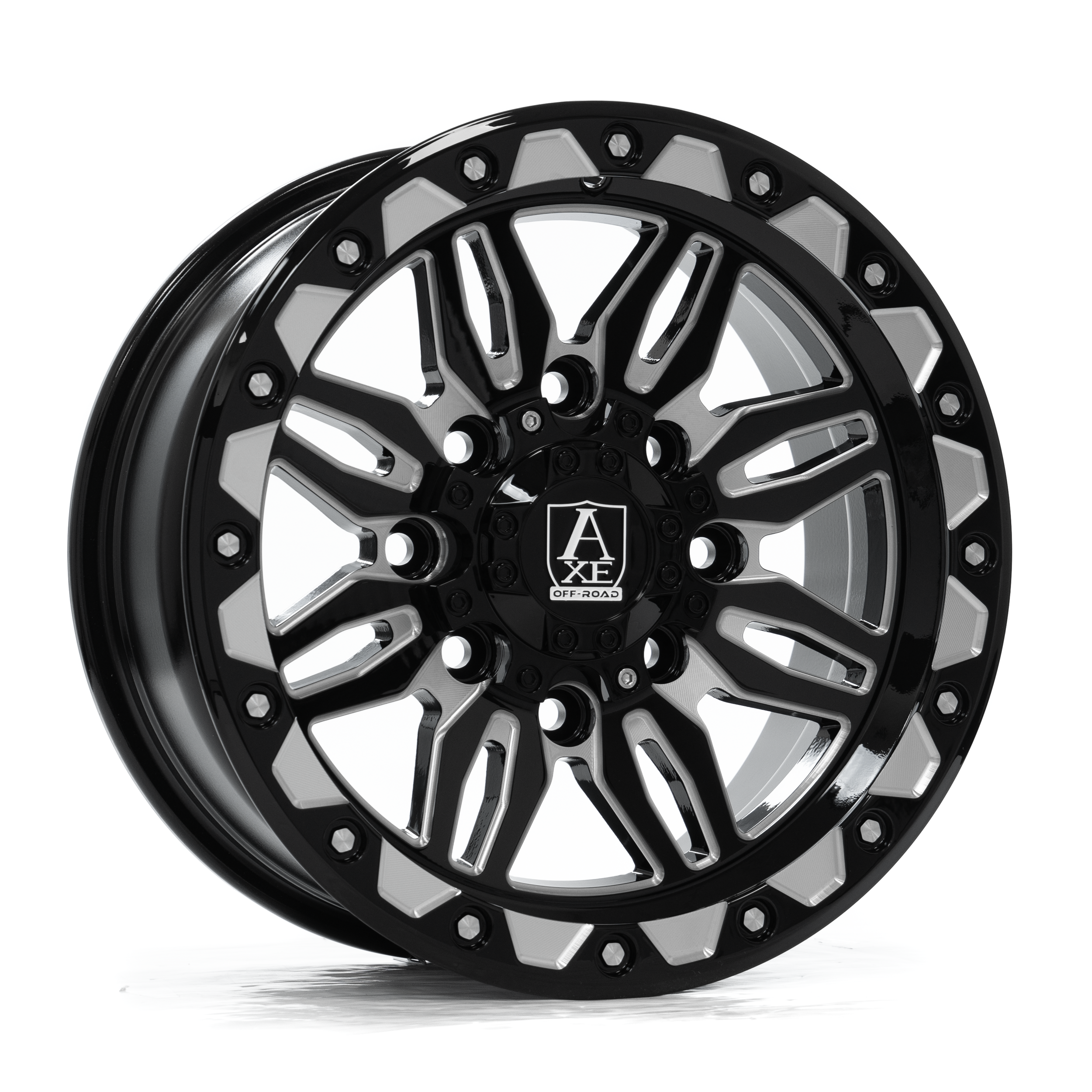 AXE WHEELS CERUS UTV - GLOSS BLACK MILLED