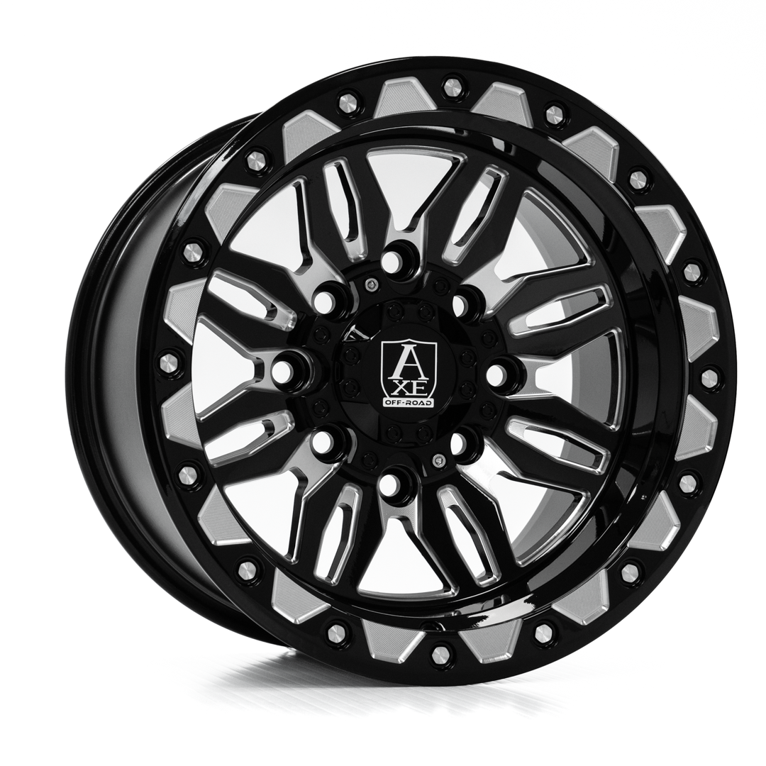 AXE WHEELS CERUS UTV - GLOSS BLACK MILLED