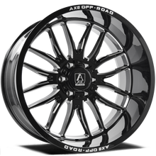 AXE WHEELS HADES - GLOSS BLACK MILLED