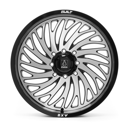 AXE WHEELS HYDRA UTV - BLACK AND POLISHED FACE