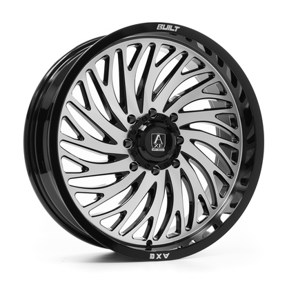AXE WHEELS HYDRA UTV - BLACK AND POLISHED FACE