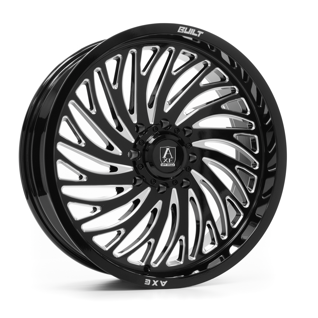 AXE WHEELS HYDRA UTV - GLOSS BLACK MILLED