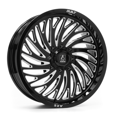 AXE WHEELS HYDRA UTV - GLOSS BLACK MILLED