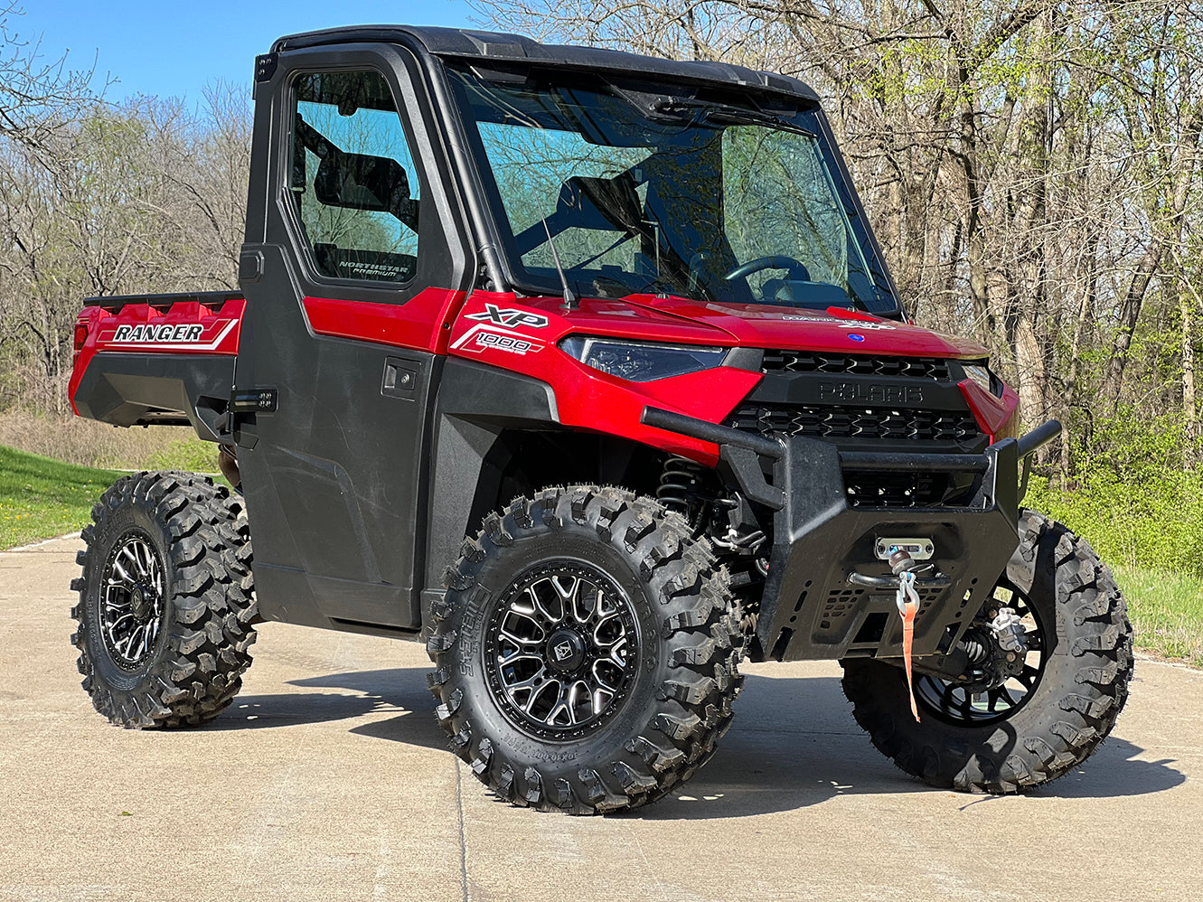 AXE WHEELS ATLAS UTV - GLOSS BLACK MILLED