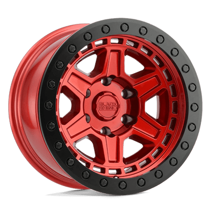 BR RENO 17X9 5X127 +0 71 CNDY RED BLK