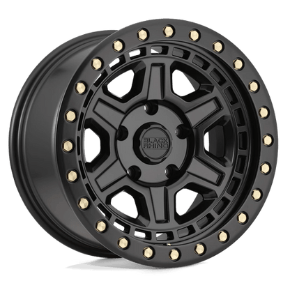 BR RENO 17X9 5X127 -18 71 M-BLK BRASS HW