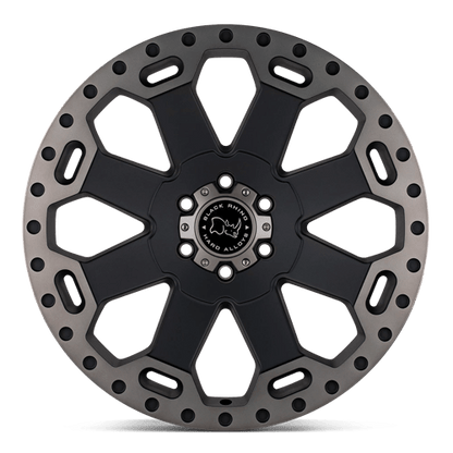 BR WARLORD 18X9 8X180 -12 125 M-BLK DDT